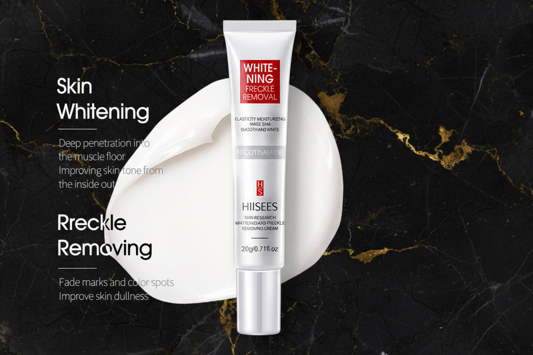 Crème pour le visage Blanchiment des taches de rousseur Éliminer la crème pour le visage Éliminer le noir, le mélasma Taches sombres Dépôts d’acné VE Nourrir Éclaircir les soins de la peau