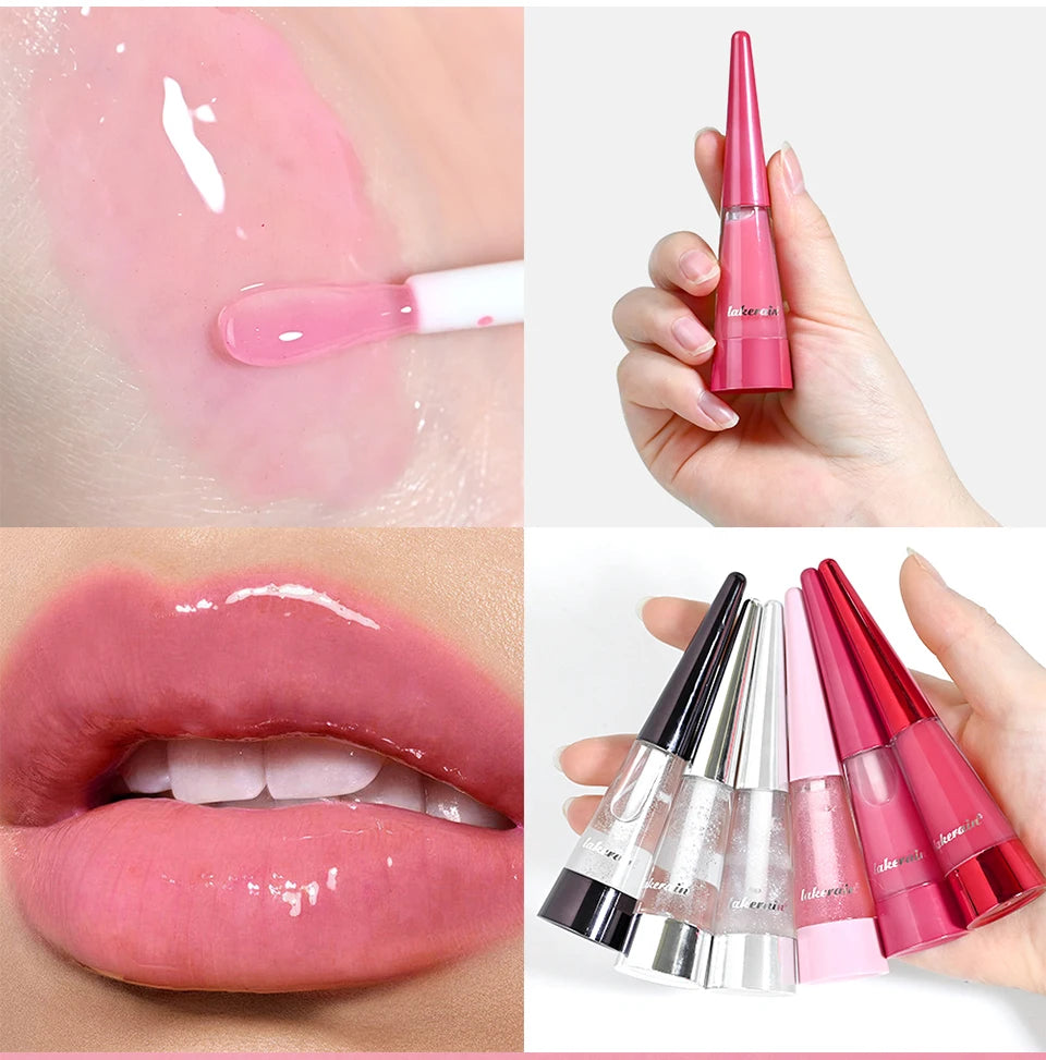 Lakerain lèvres plus dodues hydratation profonde nutrition longue durée haute brillance brillant finition volumineuse liquide hydratant pour les lèvres