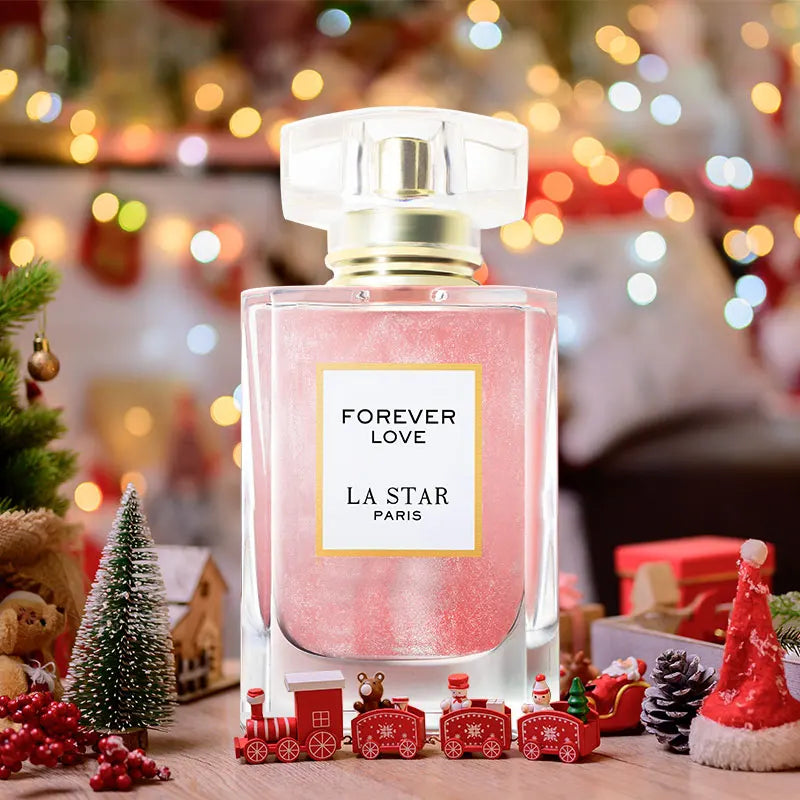 Parfum longue durée pour femmes LASTAR, deux flacons d'un total de 110 ml/3,72 fl oz, parfum rose et jasmin, cadeaux de Noël/Nouvel An