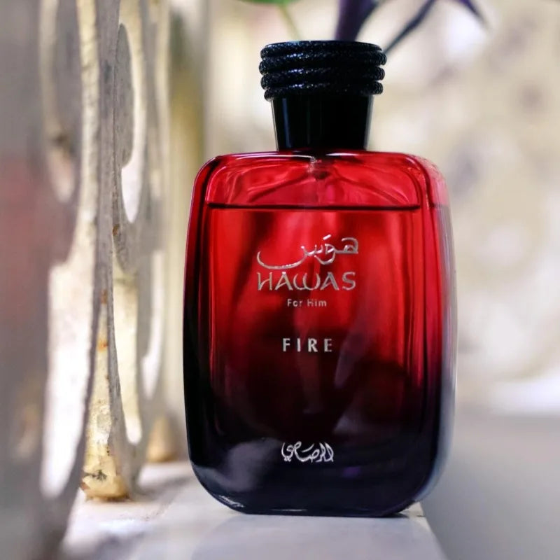 Hawas 100ml Eau de Parfum Unisexe, Parfum Longue Durée, Frais, Boisé, Aquatique, Fruité, Aromatique, Élégant, Moderne, Doux, Luxueux
