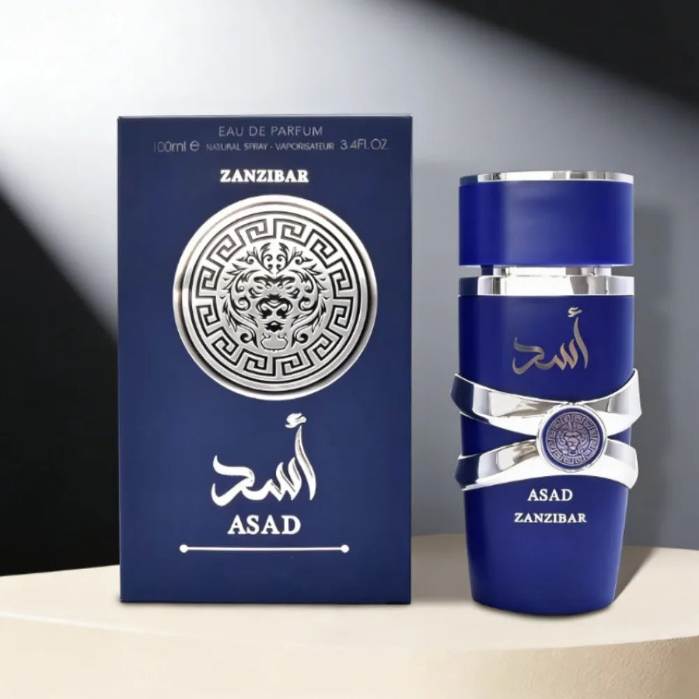 Parfum pour homme Tonsilfa Asad 100 ml, Cologne tendance, grande capacité 100 ml. Parfum unisexe longue durée.