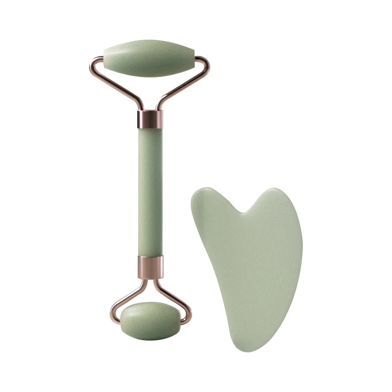 Rouleau en résine pour le visage, le cou et les yeux, instrument de massage facial, soins de santé, planche à gratter, outils de soins de la peau, beauté du muscle