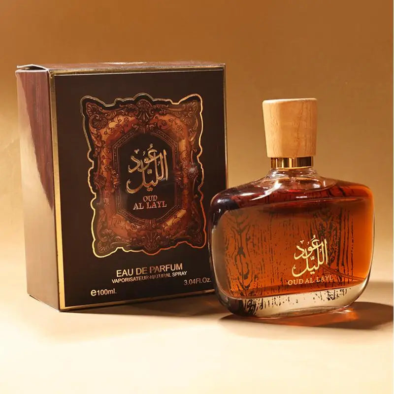 Perfume de Sándalo Árabe - Oud Clásico y Almizcle Irresistible, Eau de Parfum Amaderada de Larga Duración