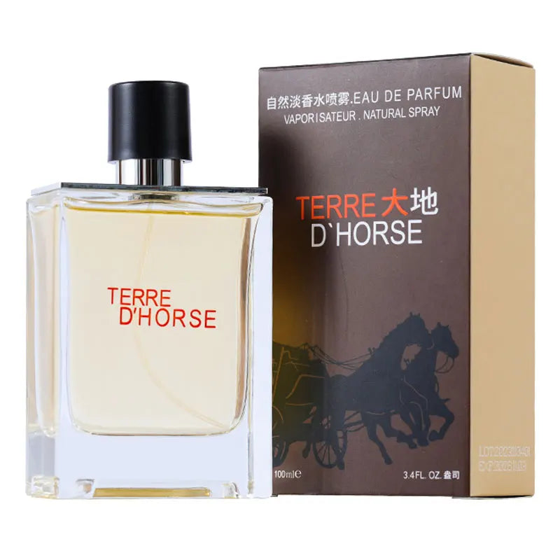 JEAN MISS Parfum pour Homme Frais, Énergique et Épicé Fougère, Tenue Longue Durée, Notes Boisées Terrestres, 50ml/100ml pour Rendez-vous Romantiques et Déodorants