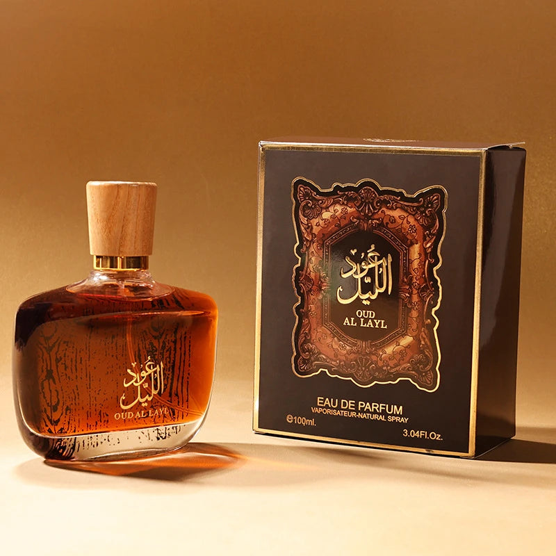 Perfume de Sándalo Árabe - Oud Clásico y Almizcle Irresistible, Eau de Parfum Amaderada de Larga Duración