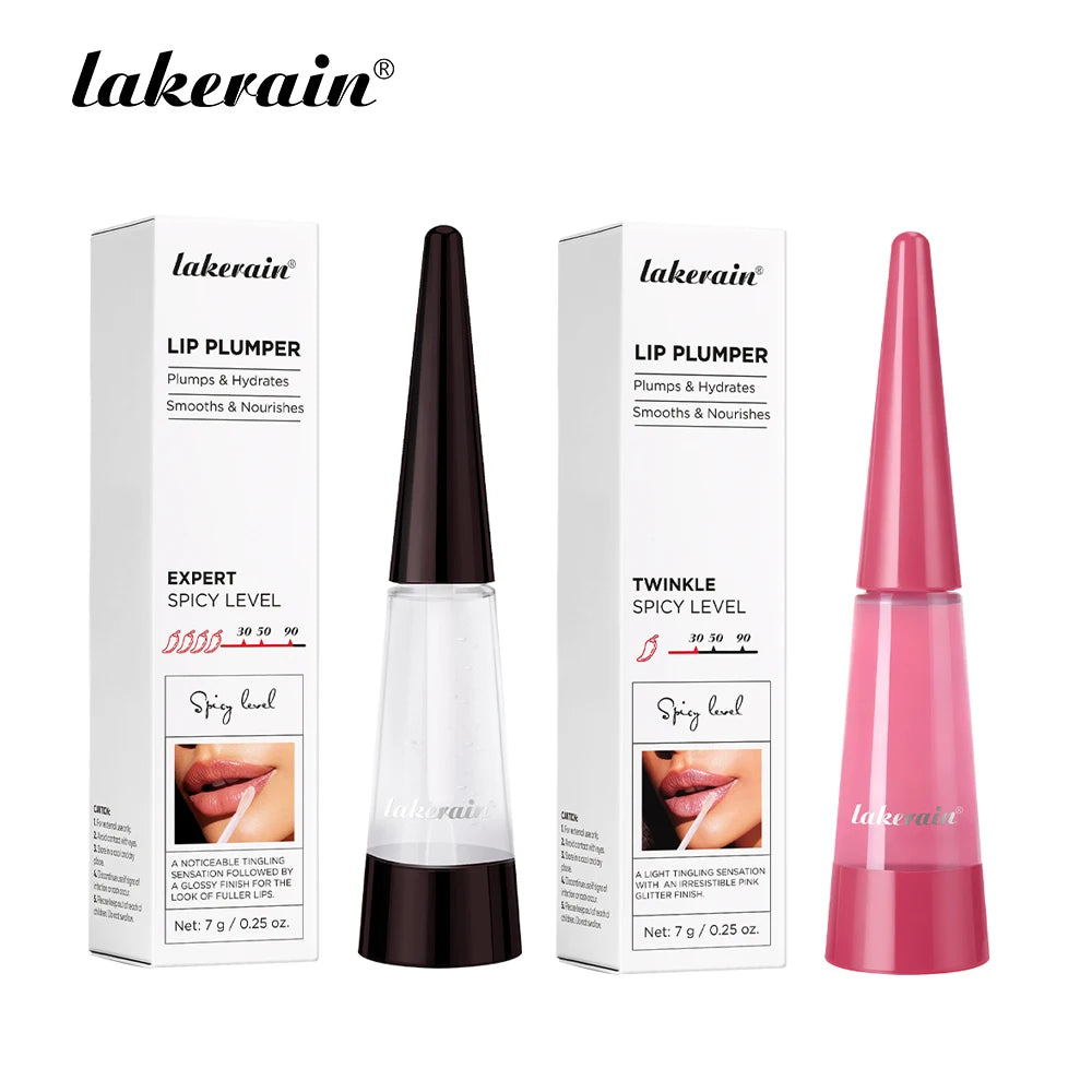 Lakerain lèvres plus dodues hydratation profonde nutrition longue durée haute brillance brillant finition volumineuse liquide hydratant pour les lèvres