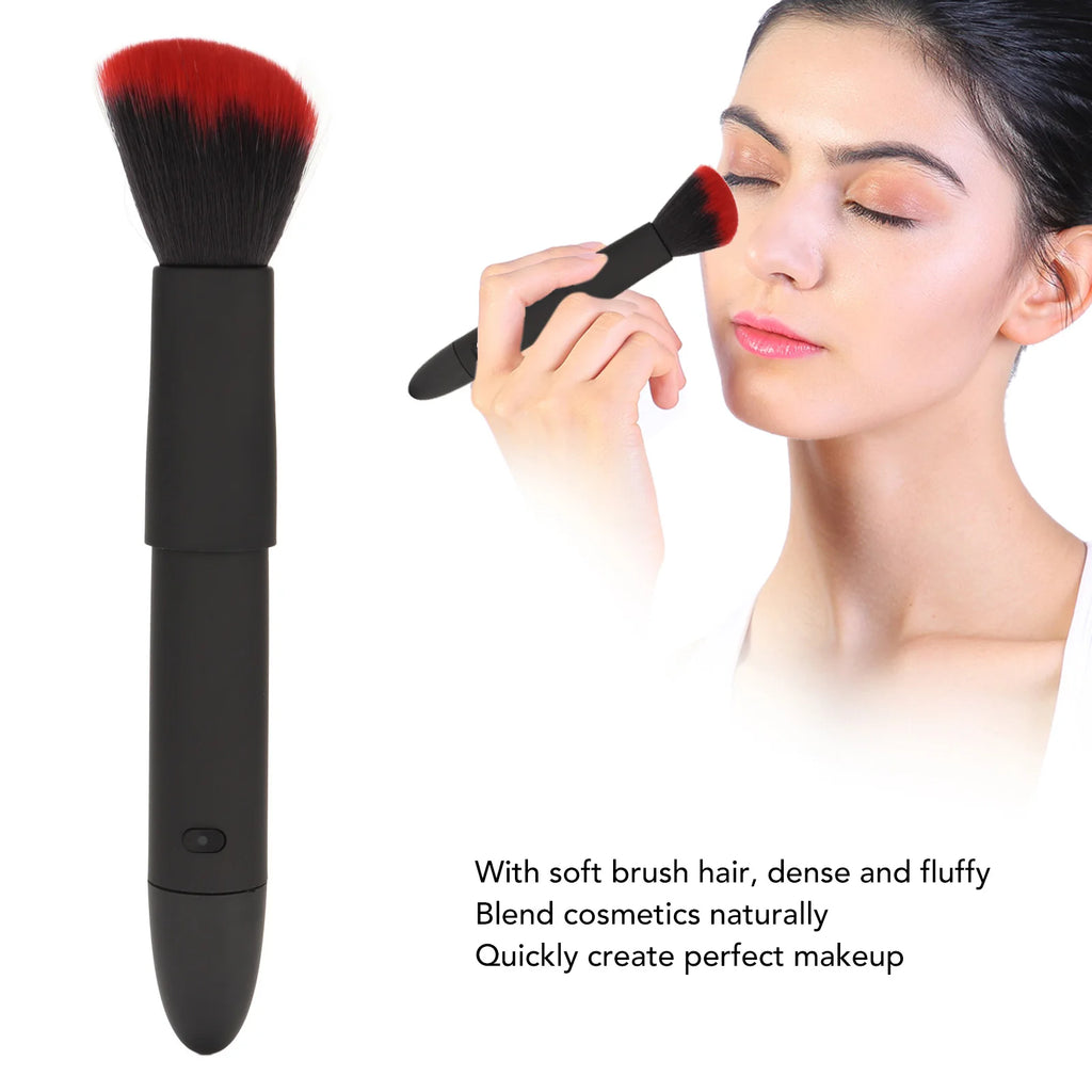 Brosse de maquillage électrique Portable, 10 vitesses, Rechargeable, réglable, multifonctionnelle, étanche, pour Blush, pour contour des reflets