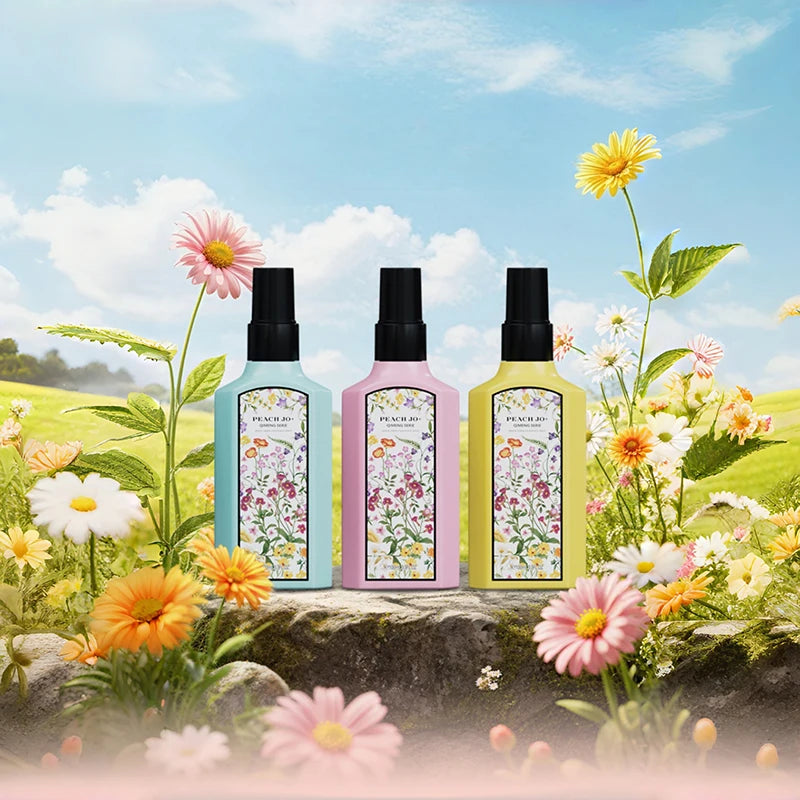 Eau De Toilette florale pour femmes, coffret cadeau frais, Gardenia française, parfum au jasmin, Spray longue durée, sans alcool, 60ml, 3 pièces