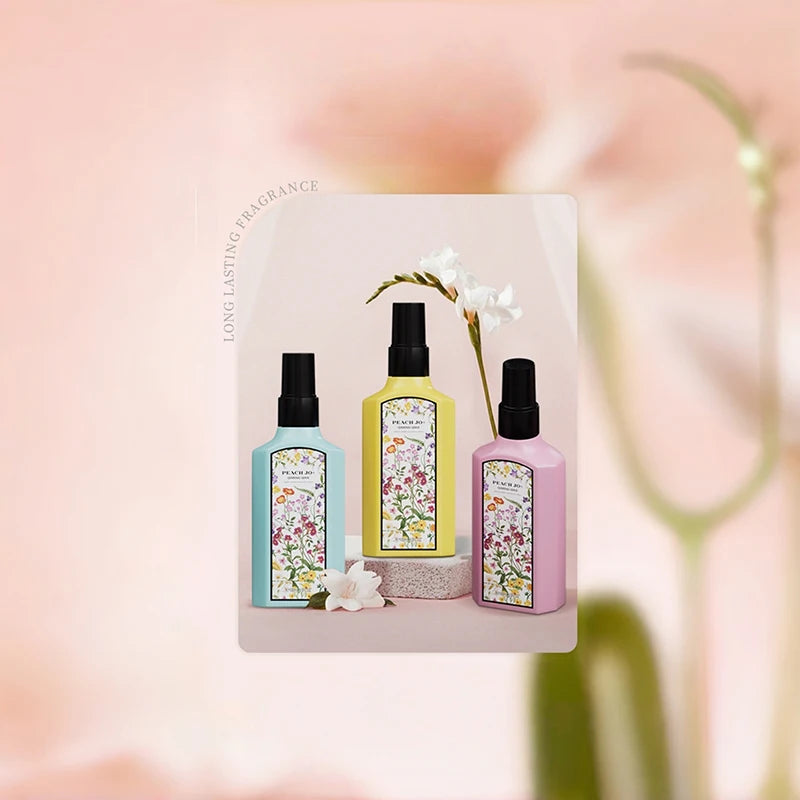 Eau De Toilette florale pour femmes, coffret cadeau frais, Gardenia française, parfum au jasmin, Spray longue durée, sans alcool, 60ml, 3 pièces