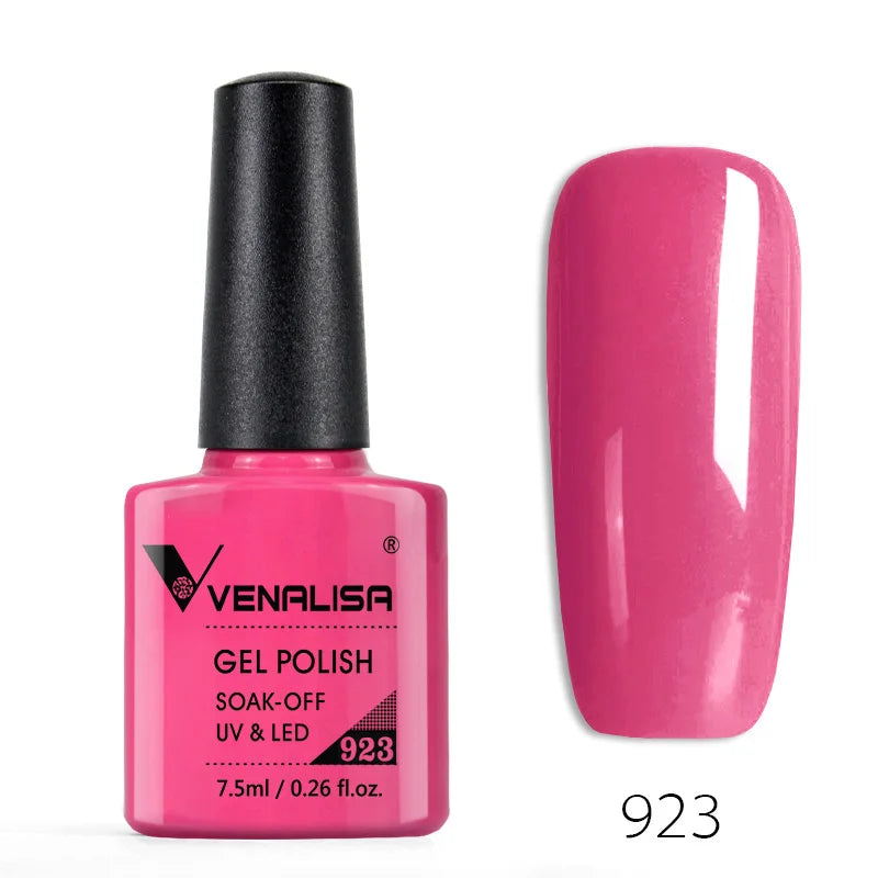 Vernis à ongles Venalisa 7.5ml Fashion Shiny Soak Off UV Gel Nail Gel Polish Cosmetics Nail Art Manicure Nails Gel Polish Tips Nail Varnish