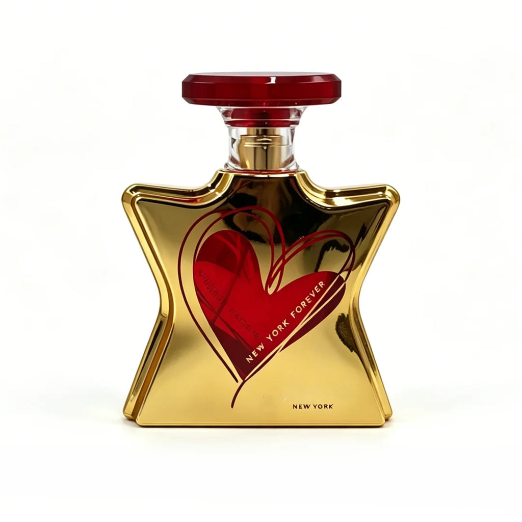 Parfum unisexe 100 ml, notes d'ambre, de vanille et de patchouli, Eau de Parfum en spray, New York & Forever