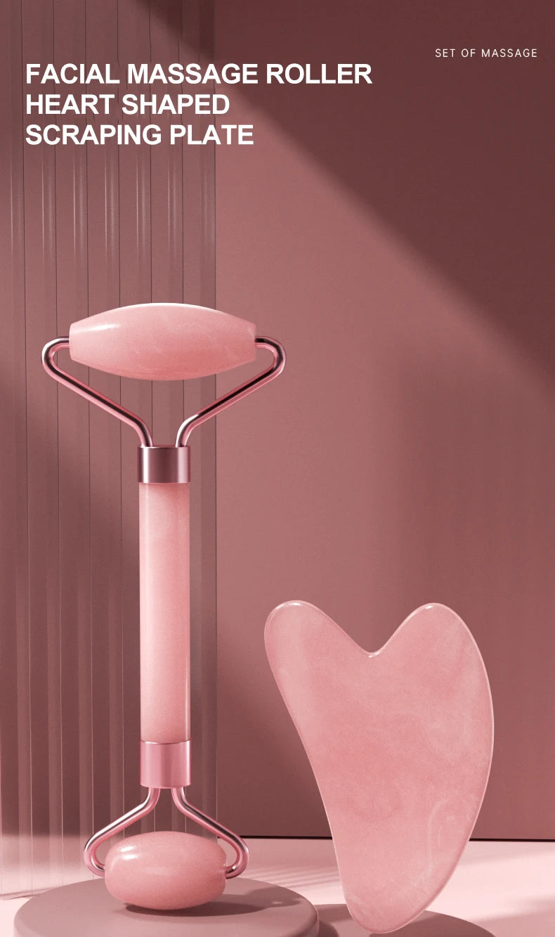 Rouleau en résine pour le visage, le cou et les yeux, instrument de massage facial, soins de santé, planche à gratter, outils de soins de la peau, beauté du muscle