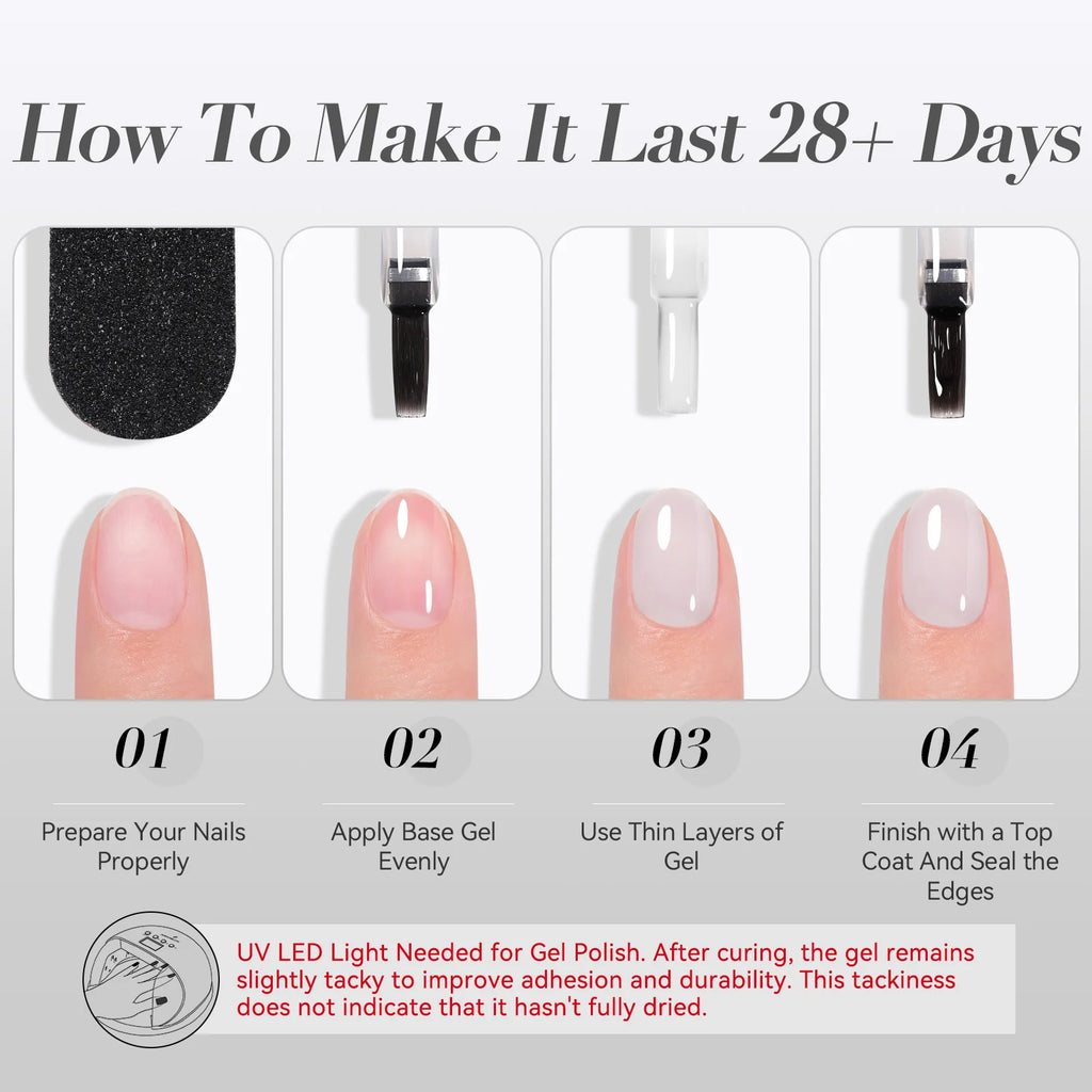 BORN PRETTY 15ml Gel Polish Pink Nude Glitter Soak Off LED UV Gel Semi Permanent Nail Art Manucure Gel Vernis