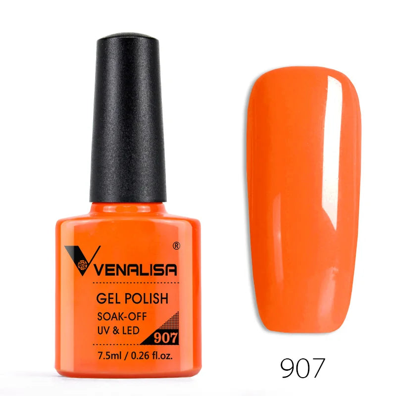 Vernis à ongles Venalisa 7.5ml Fashion Shiny Soak Off UV Gel Nail Gel Polish Cosmetics Nail Art Manicure Nails Gel Polish Tips Nail Varnish