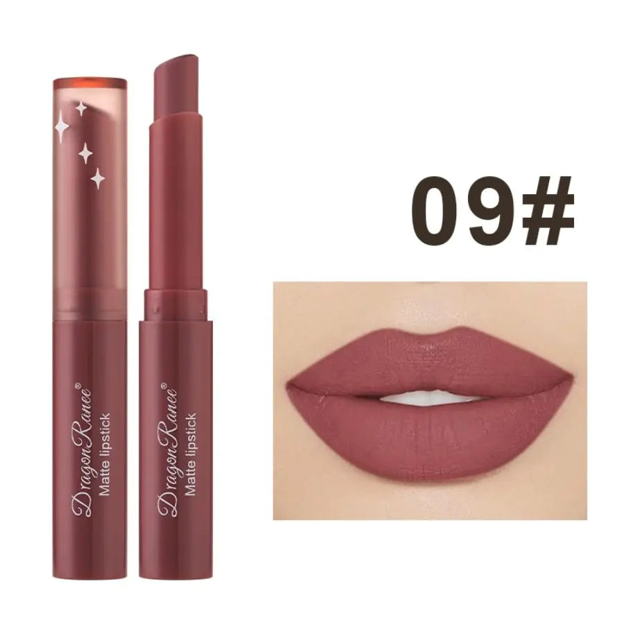 Rouge à lèvres hydratant imperméable, maquillage européen et américain, ne se décolore pas, velours 256, ne se décolore pas, 256