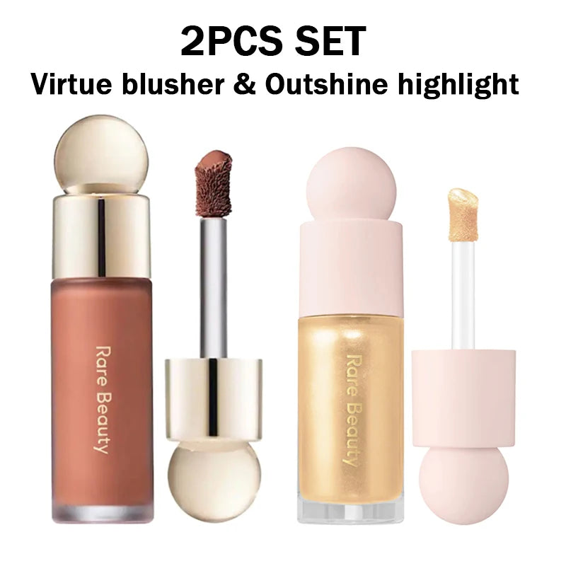 Rare beauté doux pincement liquide Blush soyeux et glisse sur douceur longue durée maquillage dodu espoir amour virtue heureuse merveille vautelle