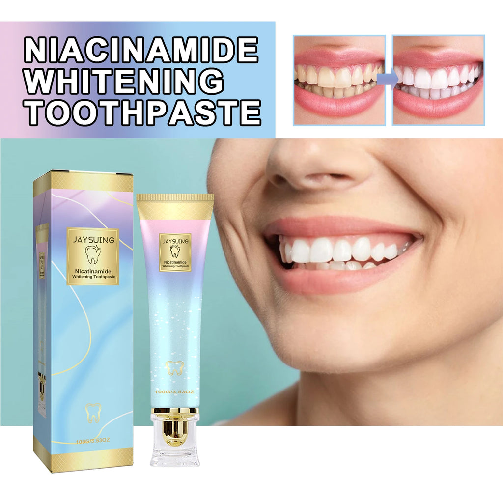 Dentifrice Jaysuing Cool Whitening Tooth Dentifrice Clean Strong Teeth Fresh Breath Réduit la plaque Soins buccaux de longue durée Prévenir la mauvaise haleine