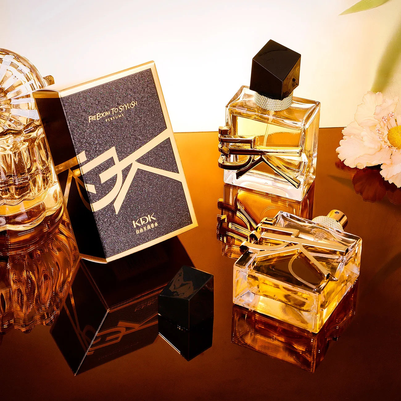 Parfums de luxe ZHUOYU parfum Spray corporel durable parfum saveur florale parfums pour femmes 60ml