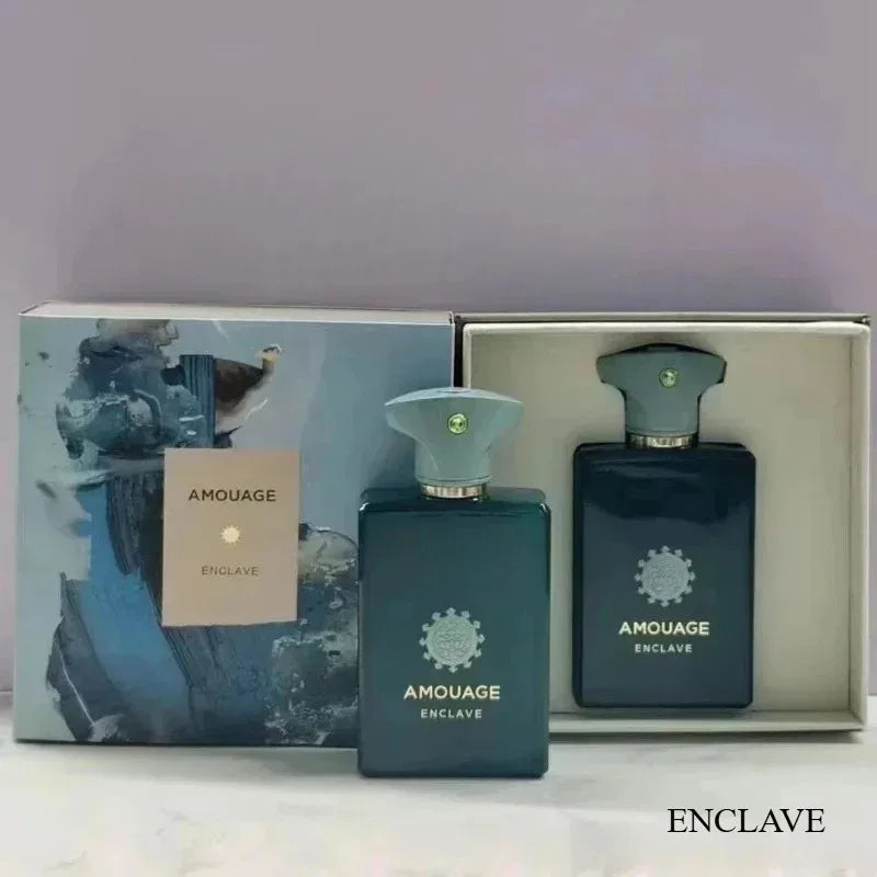 AMOUAGE 100ml Parfum pour homme, Eau de Parfum longue durée, senteur boisée orientale aromatique, Cologne fraîche et chaude de luxe, cadeau élégant
