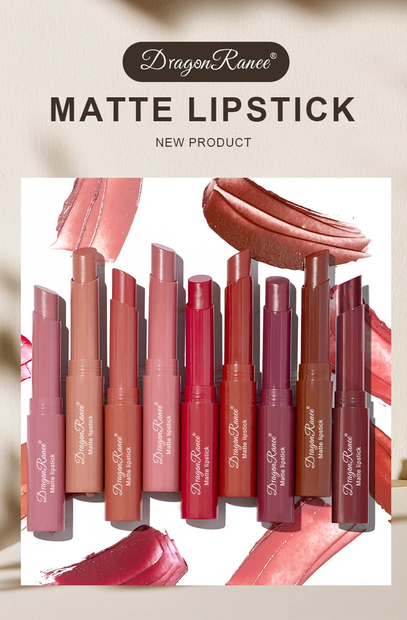 Rouge à lèvres hydratant imperméable, maquillage européen et américain, ne se décolore pas, velours 256, ne se décolore pas, 256