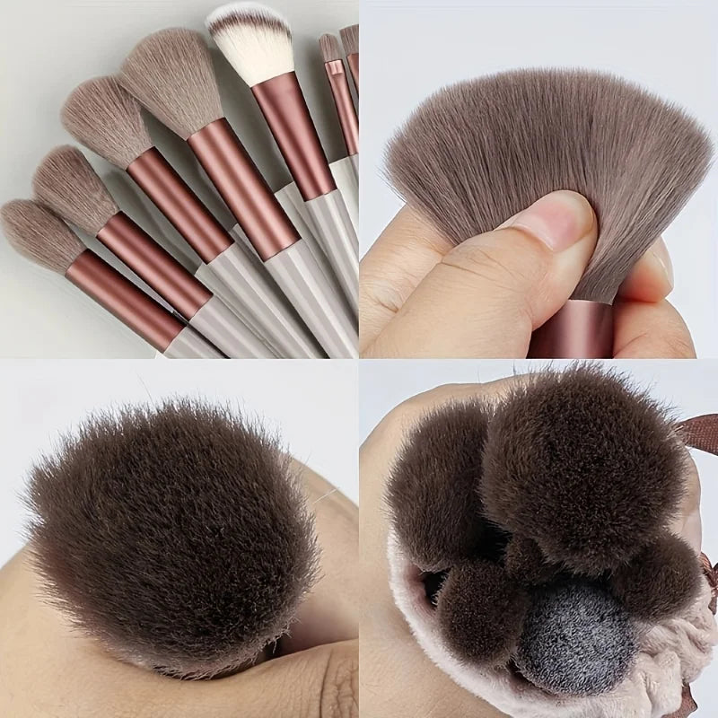 Pinceaux de maquillage 8-29 pièces Kit de maquillage professionnel femmes cosmétique pinceau à poudre douce fard à paupières fond de teint ensemble complet outil de beauté de voyage