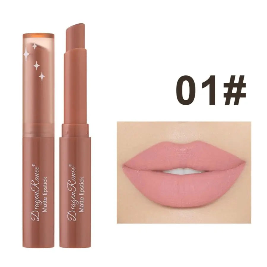 Rouge à lèvres hydratant imperméable, maquillage européen et américain, ne se décolore pas, velours 256, ne se décolore pas, 256
