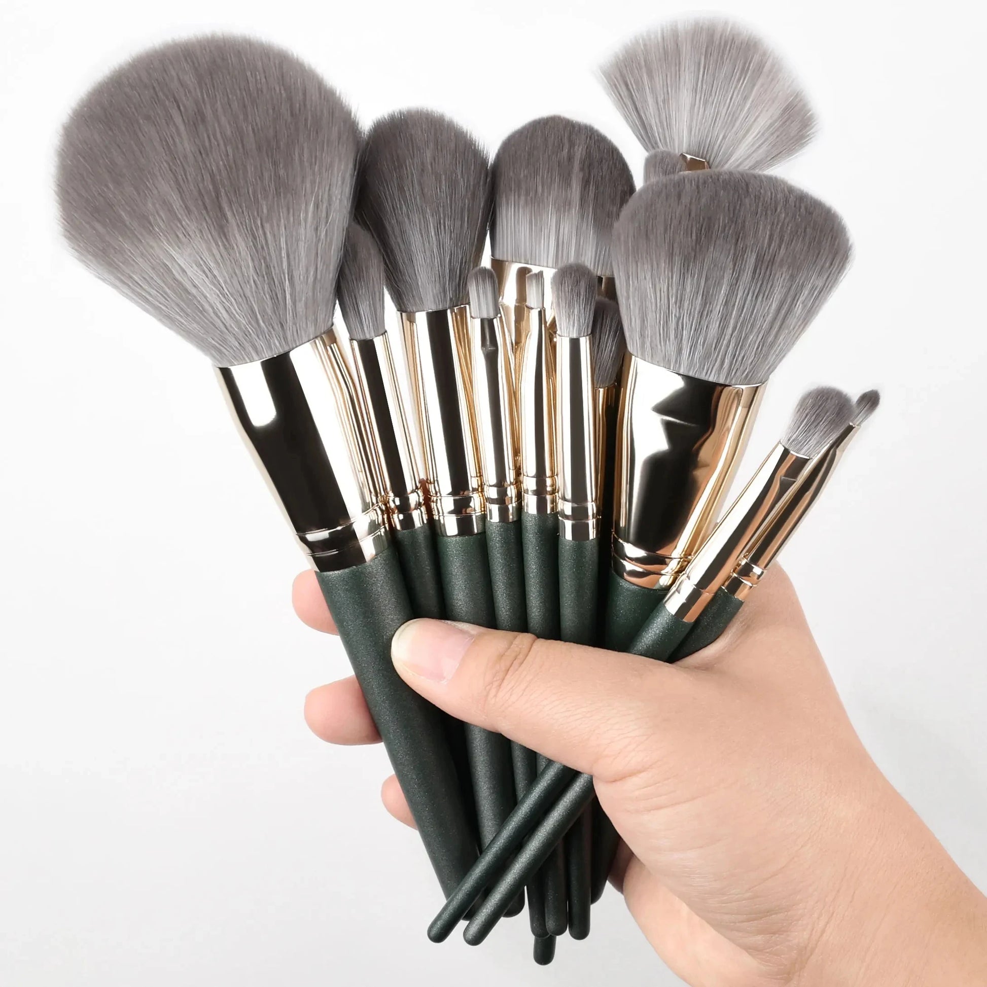 Ensemble de pinceaux de maquillage doux et moelleux pour cosmétiques, fond de teint en poudre, fard à barrage, mélange Kabuki, outil de beauté, 13 pièces