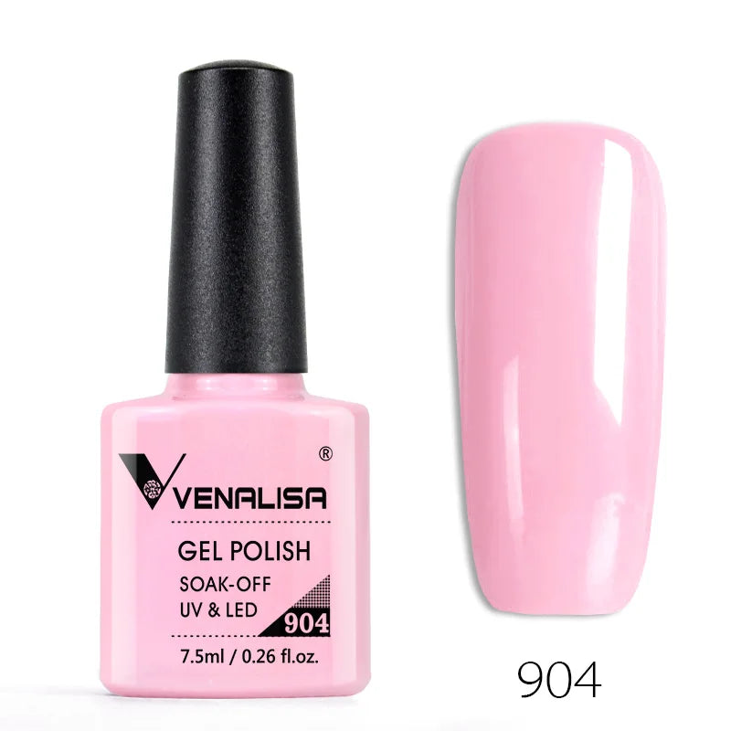 Vernis à ongles Venalisa 7.5ml Fashion Shiny Soak Off UV Gel Nail Gel Polish Cosmetics Nail Art Manicure Nails Gel Polish Tips Nail Varnish