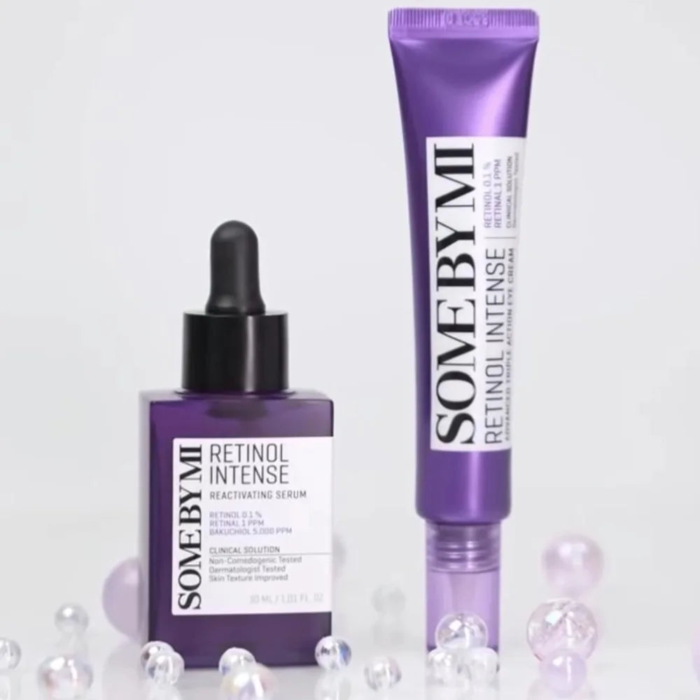 SOME BY MI Sérum réactivant intense au rétinol Crème avancée pour les yeux à triple action originale 30 ml Essence de soins du visage de marque coréenne