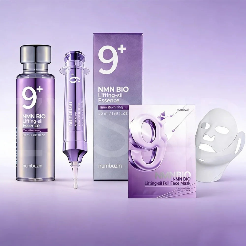 NO.9 NAD+ BIO Lifting Mask Essence Deep Repair Revitalizing Brightening Skin Softening Creates Hydrated and Radiant Skincare