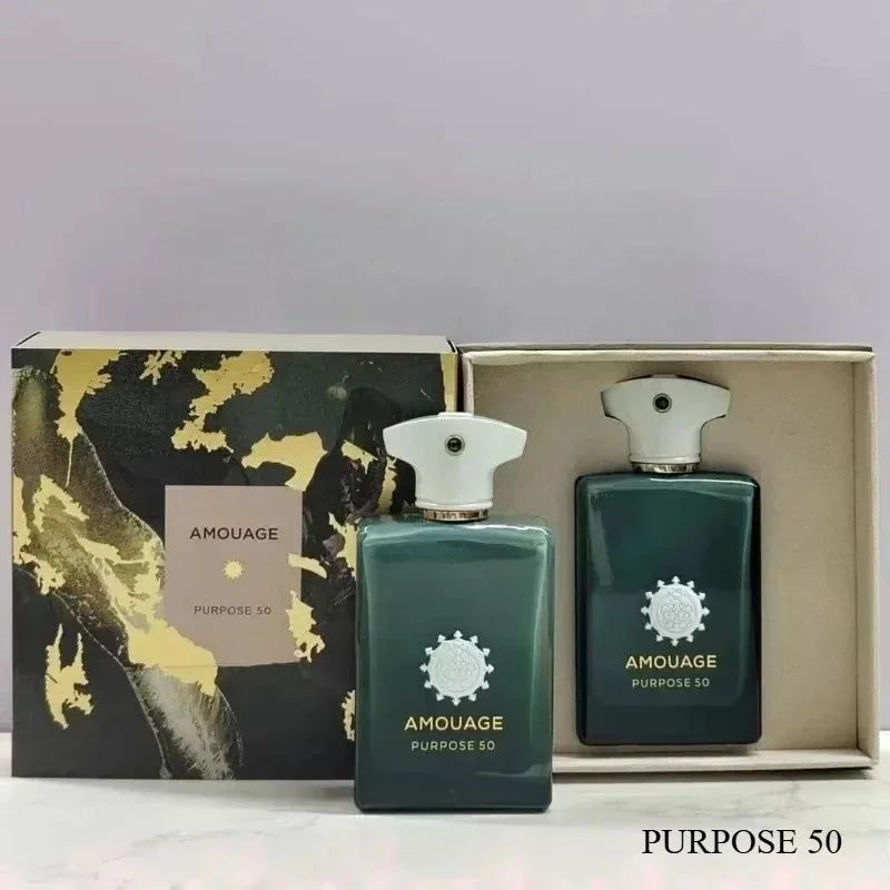 AMOUAGE 100ml Parfum pour homme, Eau de Parfum longue durée, senteur boisée orientale aromatique, Cologne fraîche et chaude de luxe, cadeau élégant