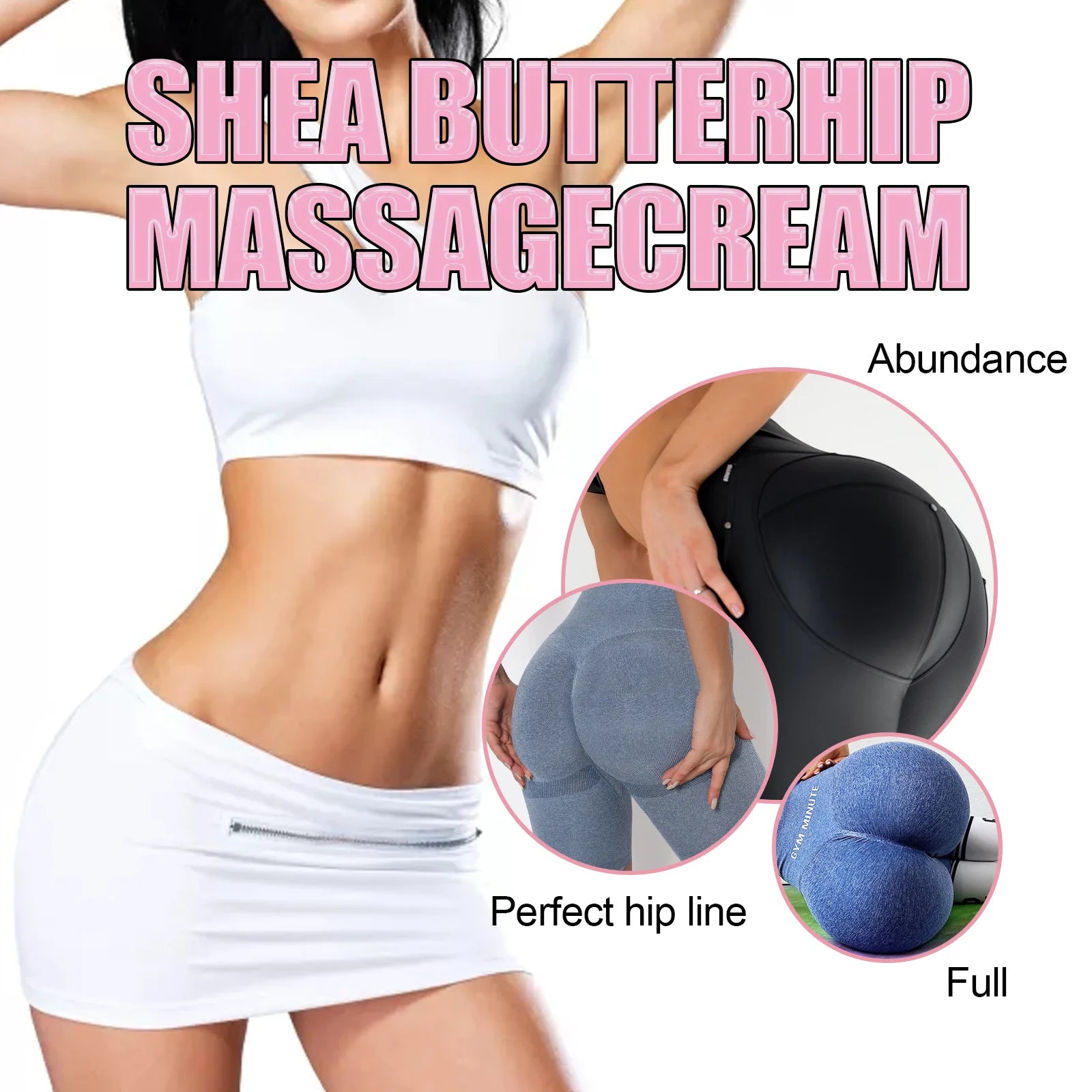 Fesses sexy Crème de croissance Grosses fesses Croissance des hanches Augmentation des fesses Resserrement Mise en forme des fesses Amélioration du corps Crème repulpante 40g