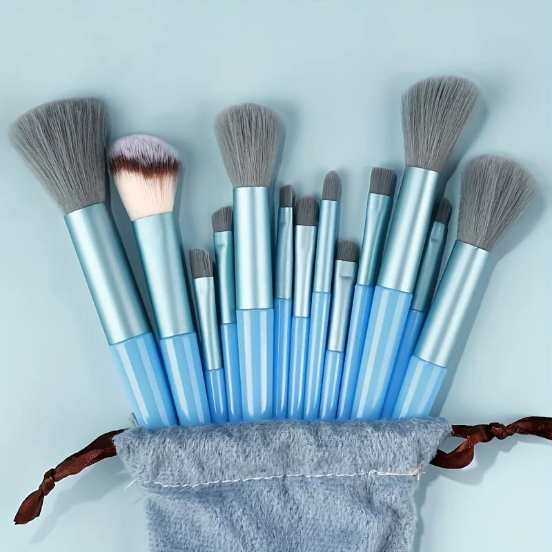 Pinceaux de maquillage 8-29 pièces Kit de maquillage professionnel femmes cosmétique pinceau à poudre douce fard à paupières fond de teint ensemble complet outil de beauté de voyage