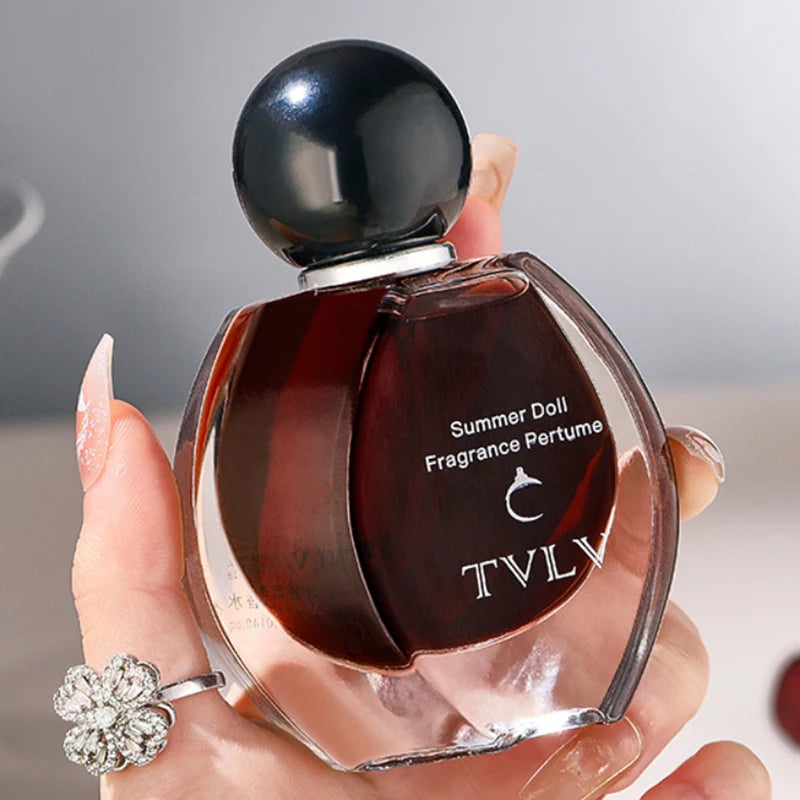 Parfum pour femme élégant et longue durée, Eau de Toilette florale boisée aux notes de cerise douce, fraîche et naturelle, Spray corporel pour rendez-vous et soirées