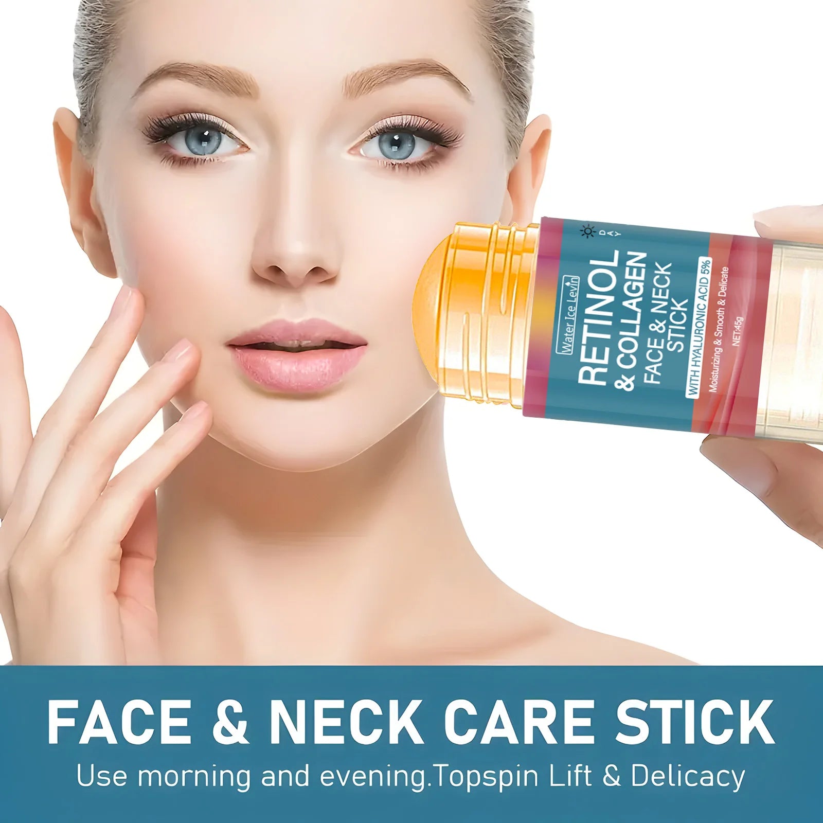 Bâton de crème raffermissante au rétinol, crème lissante au collagène pour les rides, hydratante, blanchissante, éclaircissante, produits pour la peau