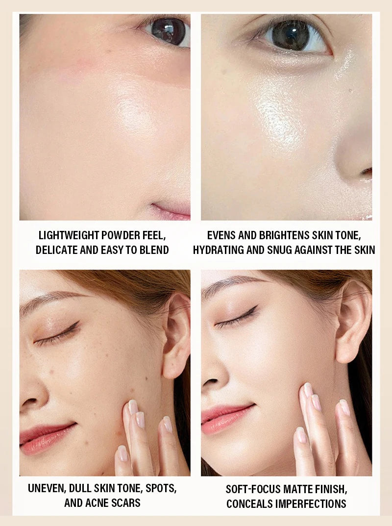 BB crème Fond de teint liquide hydratant, imperméable, longue durée, couleur ivoire, base naturelle, correcteur, maquillage léger et non collant
