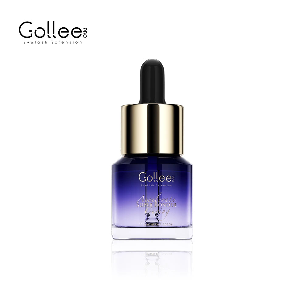 Colle pour Extensions Primer 15ML Eyelash Super Bonder Augmentation de la durabilité Aide Eyelashe Bonder Fixation Durable Adhésif Maquillage
