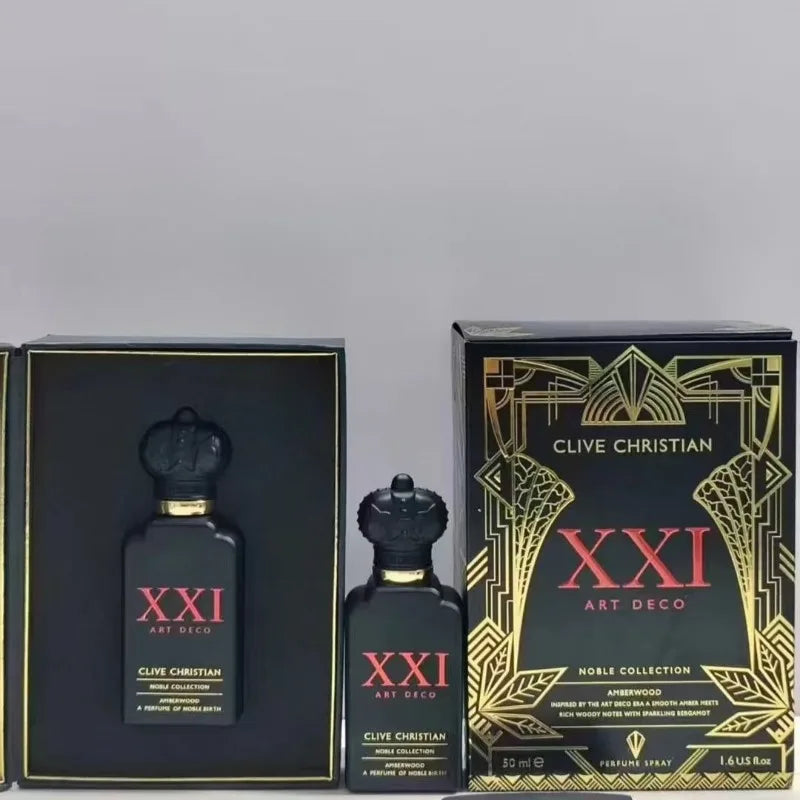 Eau de Parfum para hombre 50ml - Fragancia Oriental Floral Chipre con Notas Amaderadas Ambarinas y Tabaco