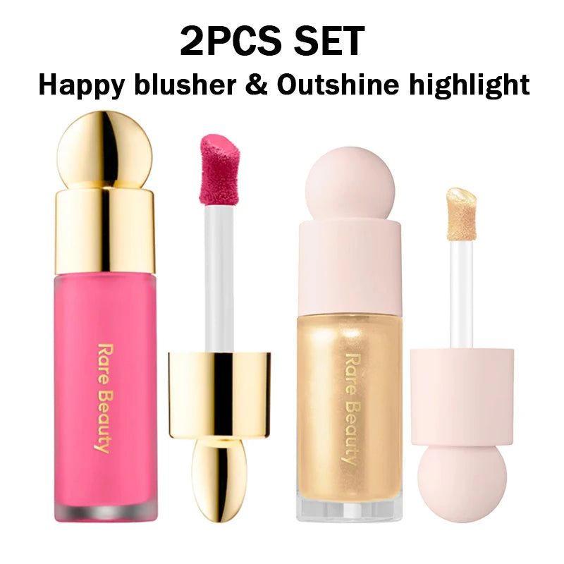 Rare beauté doux pincement liquide Blush soyeux et glisse sur douceur longue durée maquillage dodu espoir amour virtue heureuse merveille vautelle