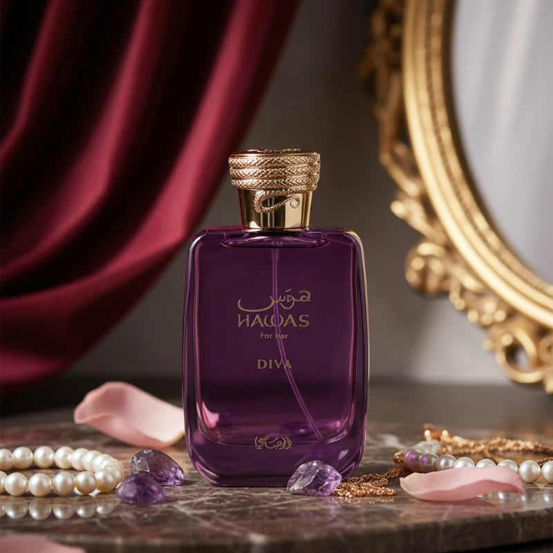 Hawas 100ml Eau de Parfum Unisexe, Parfum Longue Durée, Frais, Boisé, Aquatique, Fruité, Aromatique, Élégant, Moderne, Doux, Luxueux