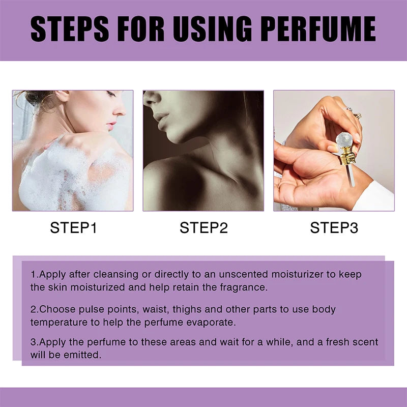 Parfum WARMKISS parfum exquis déesse vanille fraîche parfum d'orchidée florale parfum durable romantique Spray 25ml