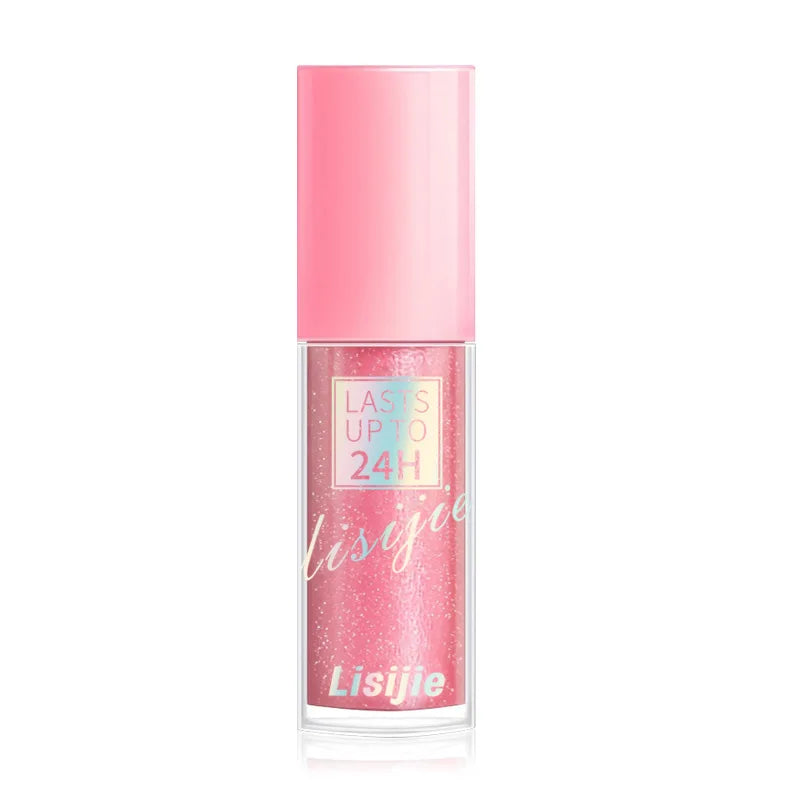 Diamants paillettes brillant à lèvres durable imperméable liquide rouge à lèvres perle brillant couleur des lèvres scintillant maquillage des lèvres dure jusqu'à 24H
