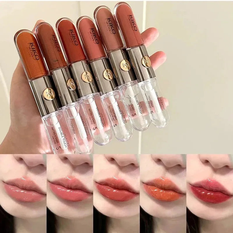 Rare Beauty Glossy Smooth and Transparent Lipsticks qui complètent divers looks de maquillage Blushs liquides Touche de flair de maquillage