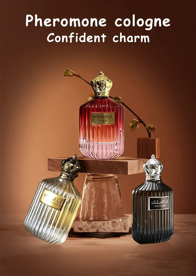 Parfum 100ml original de haute qualité pour hommes Dubai Prince Cologne Parfum longue durée Parfum léger Parfum frais du désert Arabie