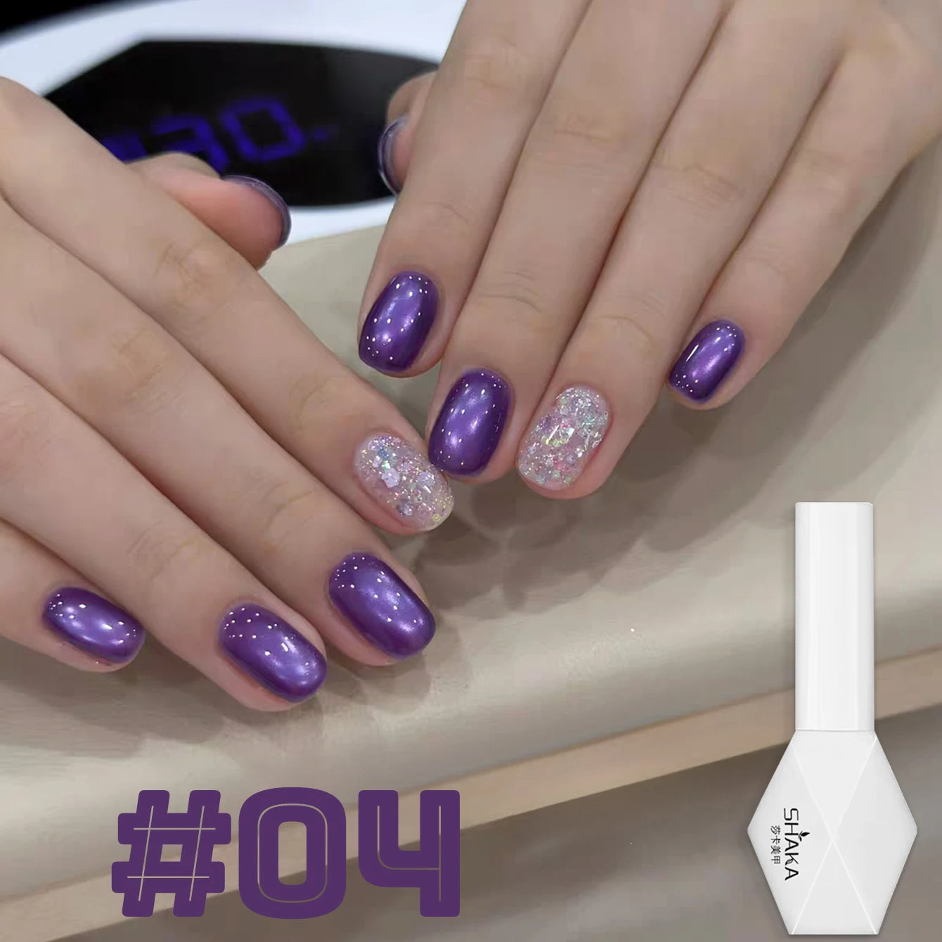 Vernis à ongles 60 variantes                          WS 10ML Sunlight Cat Eye Gel Blanchiment Vin Rouge Couleur Lumière Coucher de soleil Glow Cat Eye Glass Beads Nail Atr