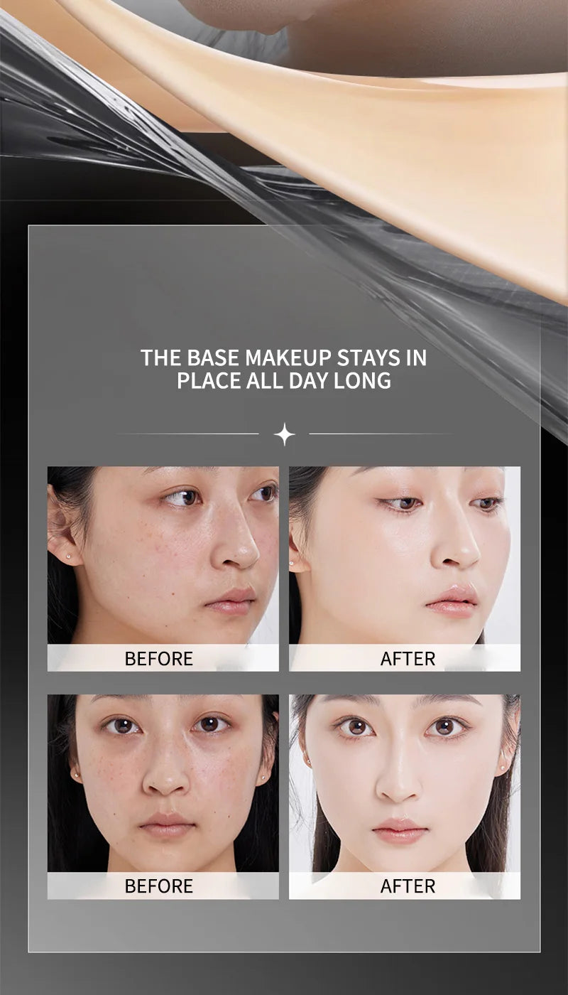 Bâton de fond de teint de base - Hydrate et couvre l'acné, les yeux et les taches entièrement, pratique pour les voyages