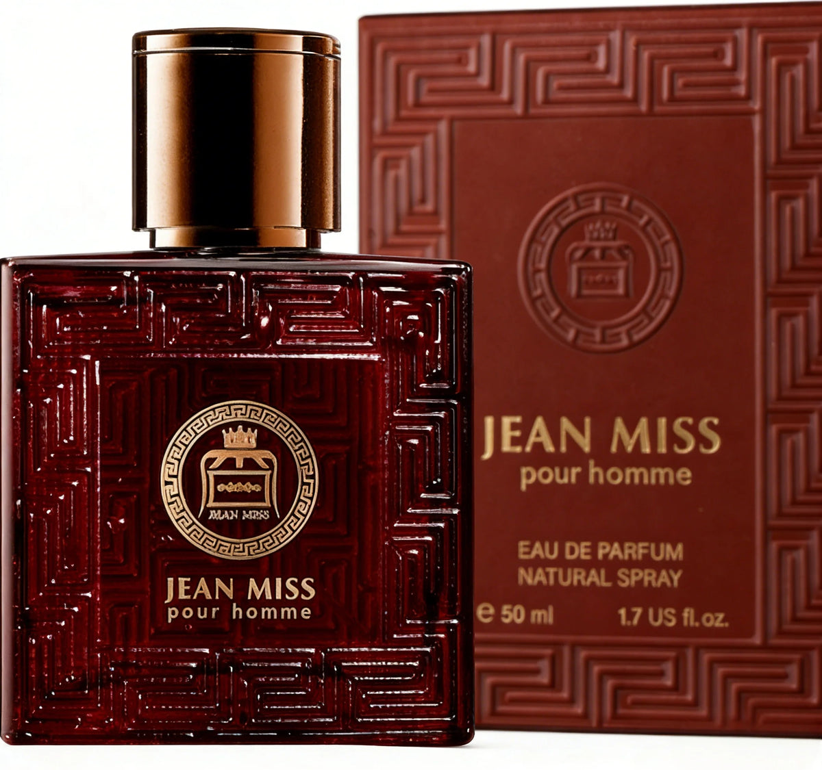 Parfum pour homme de qualité supérieure, série Eros & Bleu, 100 ml. Eau de Cologne pour homme, parfum longue durée.