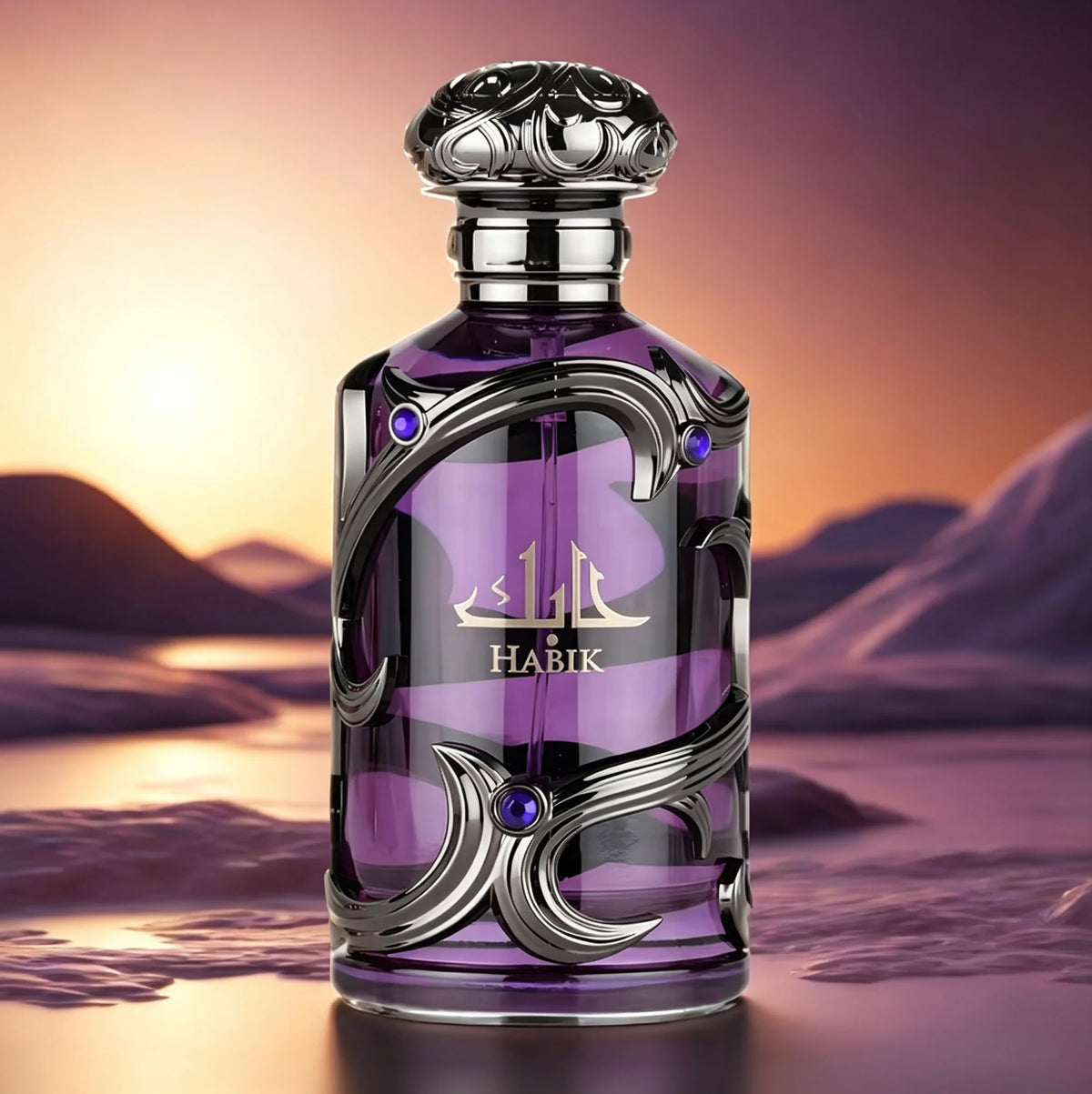 Lattafa Habik – Parfum épicé, aromatique, boisé, musqué – Eau de Parfum en spray, parfum longue durée pour homme, 3,4 oz / 100 ml