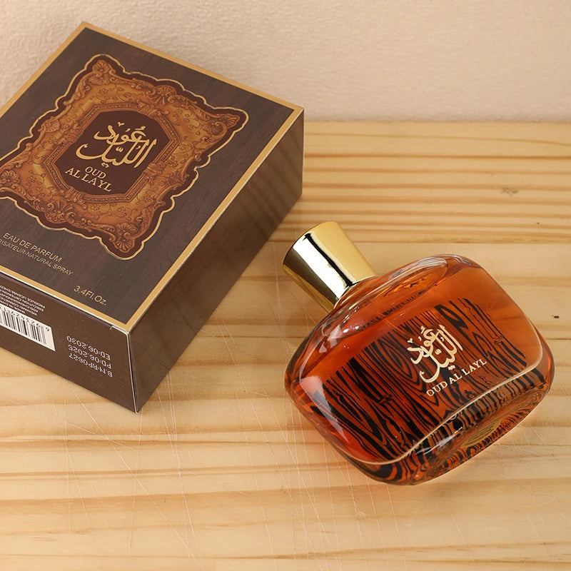 Perfume de Sándalo Árabe - Oud Clásico y Almizcle Irresistible, Eau de Parfum Amaderada de Larga Duración