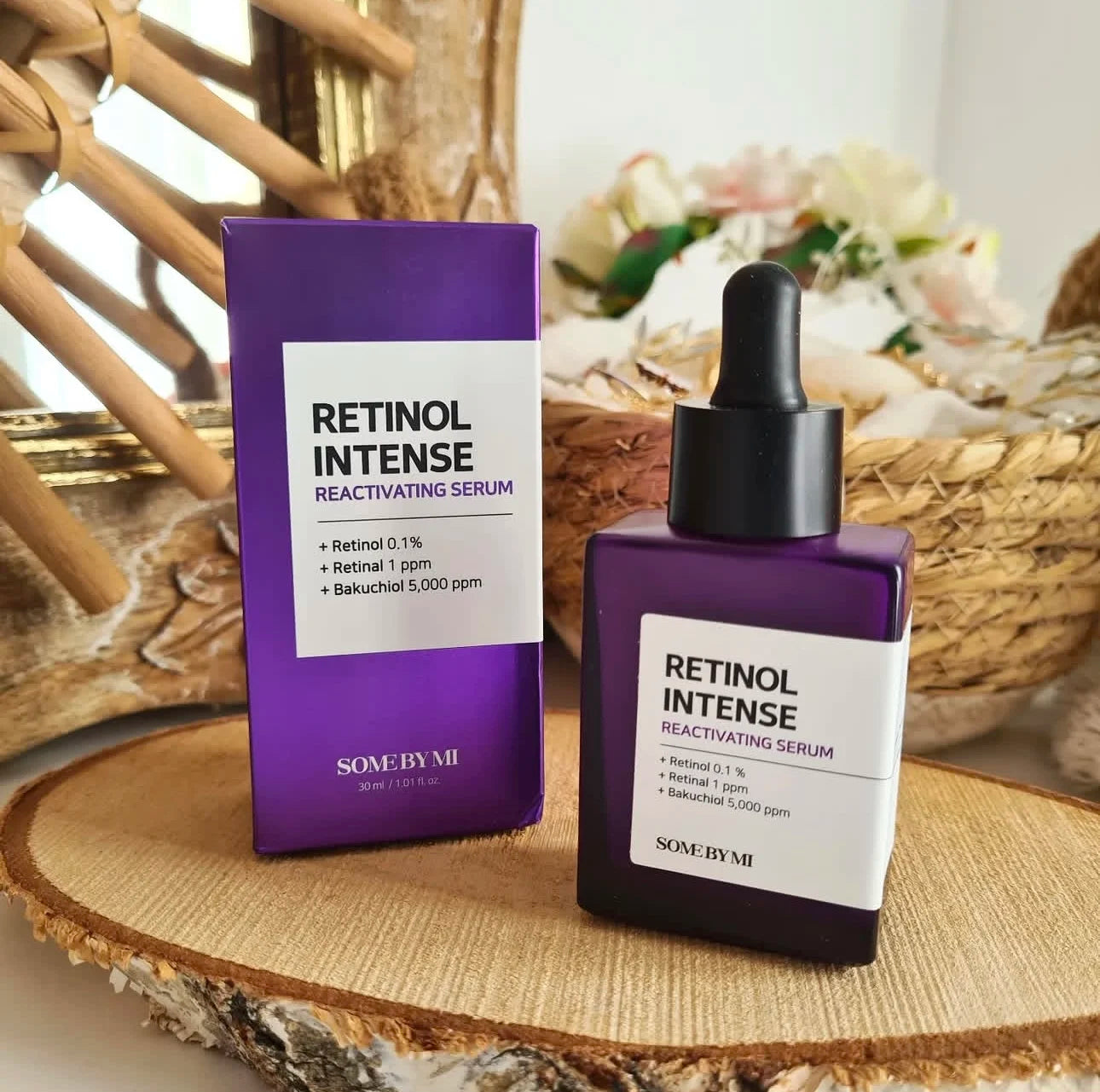 SOME BY MI Sérum réactivant intense au rétinol Crème avancée pour les yeux à triple action originale 30 ml Essence de soins du visage de marque coréenne